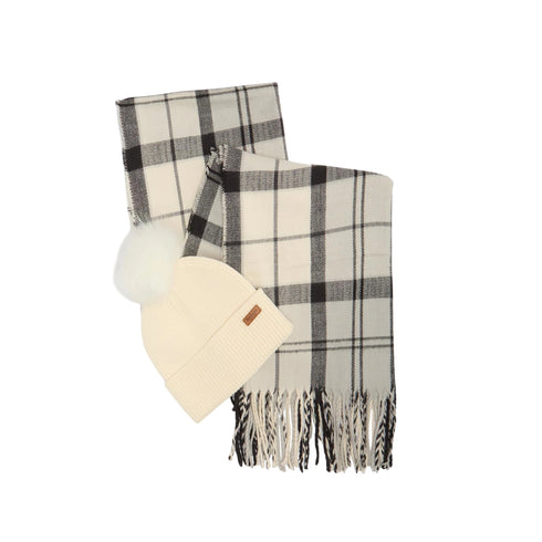 Barbour Gift box Gitf Box Dover Sciarpa e Capello Donna UNI A25 - BARBOURLGS0054 - GY31 - UNI - Francavilla Moda